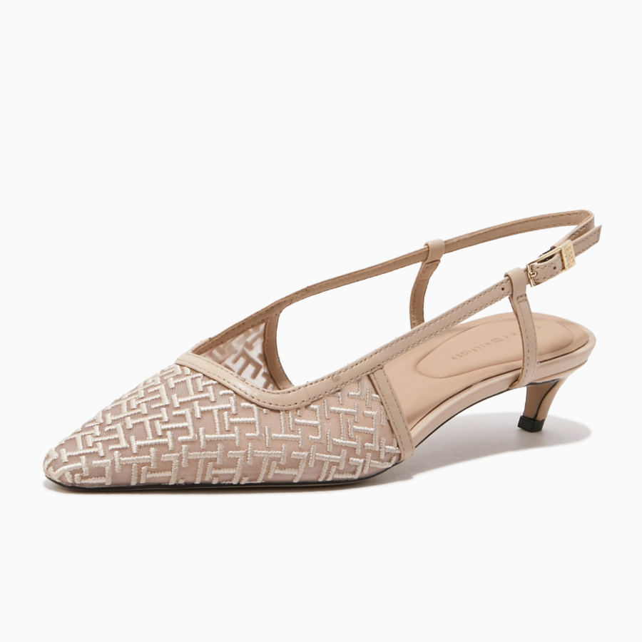 TOMMY HILFIGER Olympia Mono Square Toe Slingback