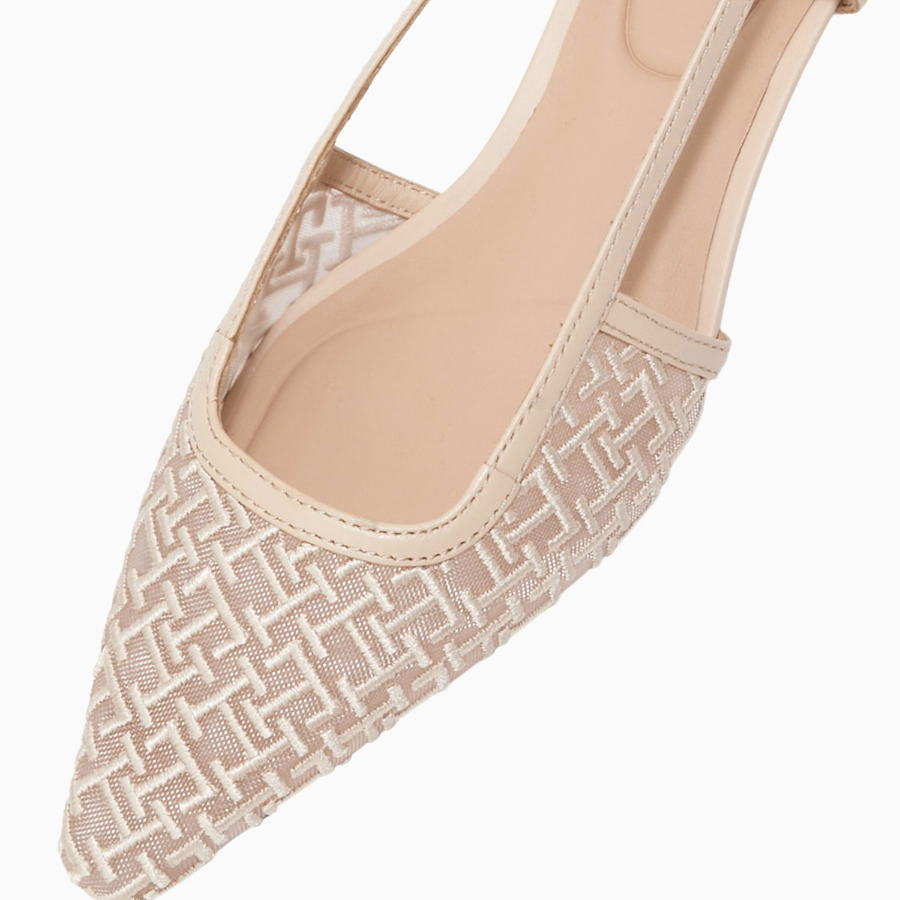 TOMMY HILFIGER Olympia Mono Square Toe Slingback