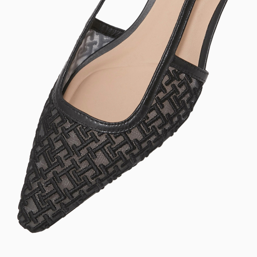 TOMMY HILFIGER Olympia Mono Square Toe Slingback