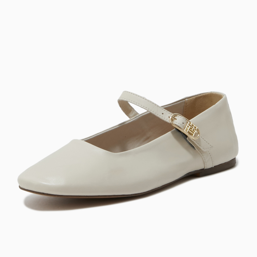 TOMMY HILFIGER Mary Jane Leather Ballerina