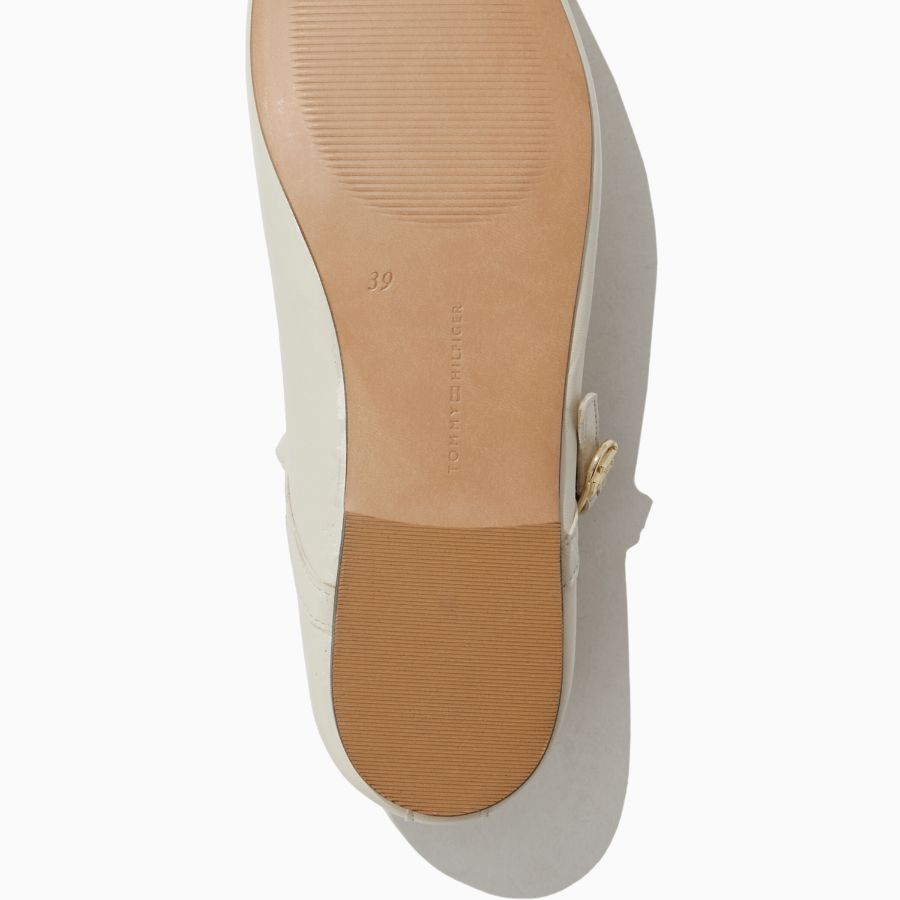 TOMMY HILFIGER Mary Jane Leather Ballerina