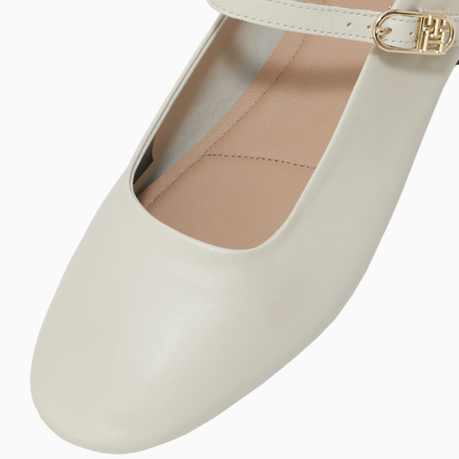 TOMMY HILFIGER Mary Jane Leather Ballerina