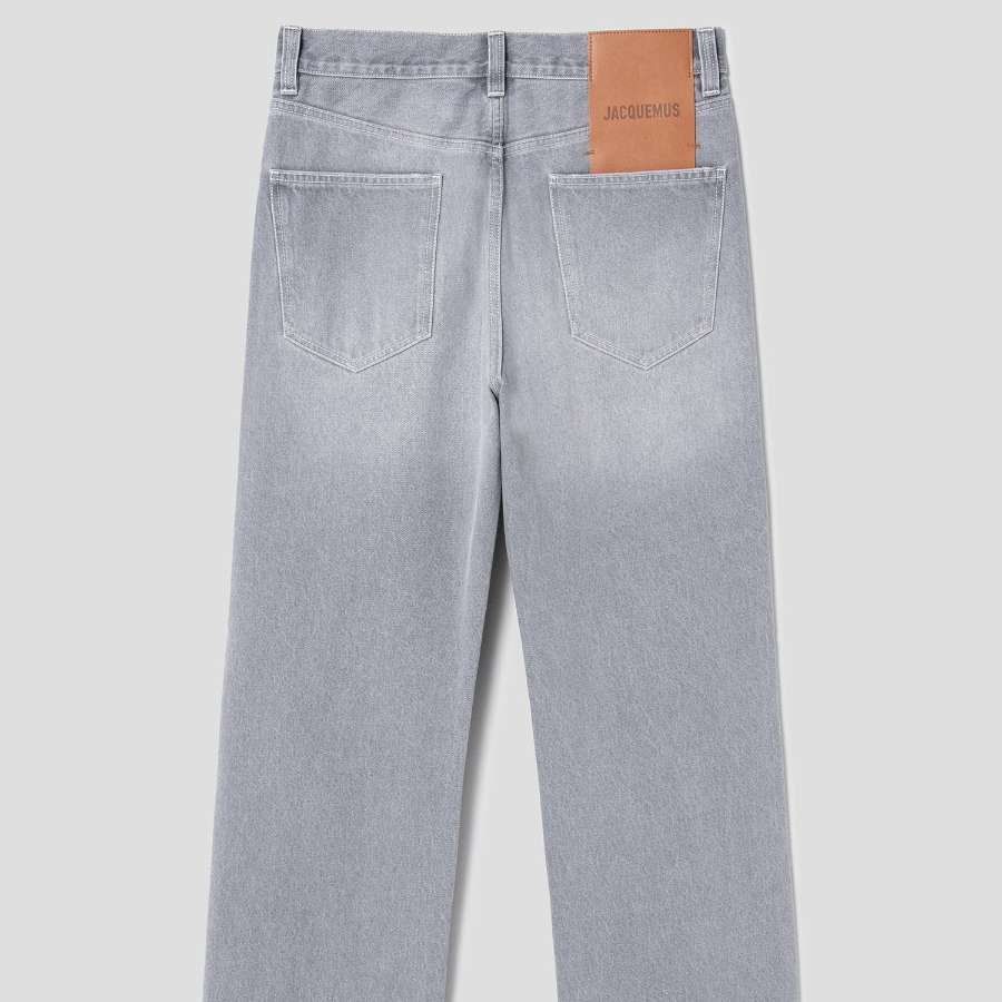 JACQUEMUS (Men) Le De-Nimes Droit - Grey/Off-White