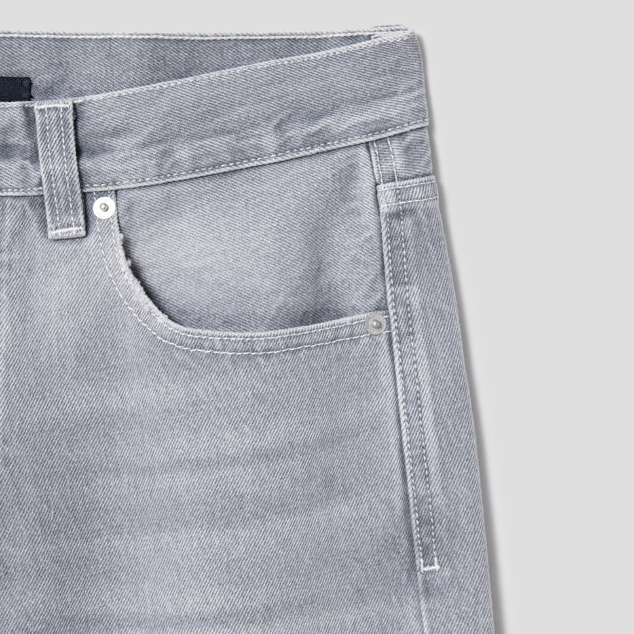 JACQUEMUS (Men) Le De-Nimes Droit - Grey/Off-White