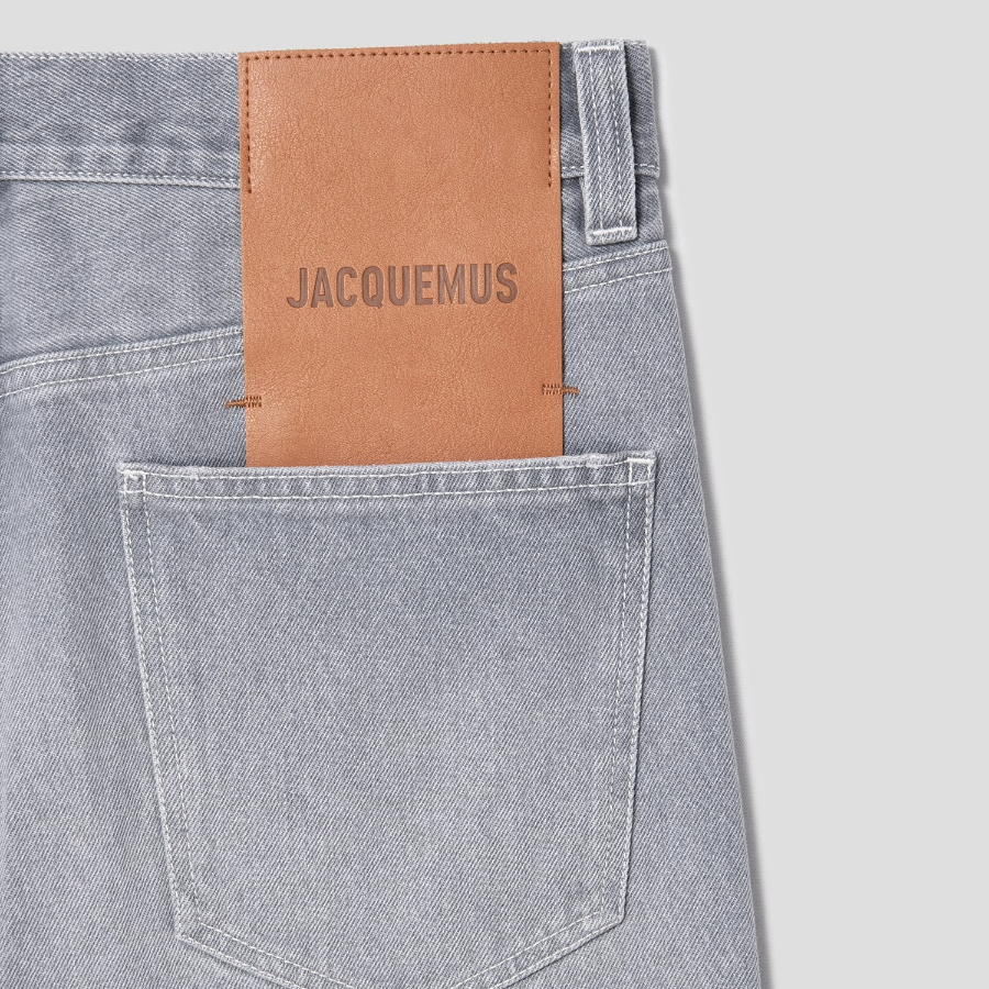 JACQUEMUS (Men) Le De-Nimes Droit - Grey/Off-White