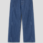 JACQUEMUS (Men) Le De Nîmes Large - Print Blue Stripe