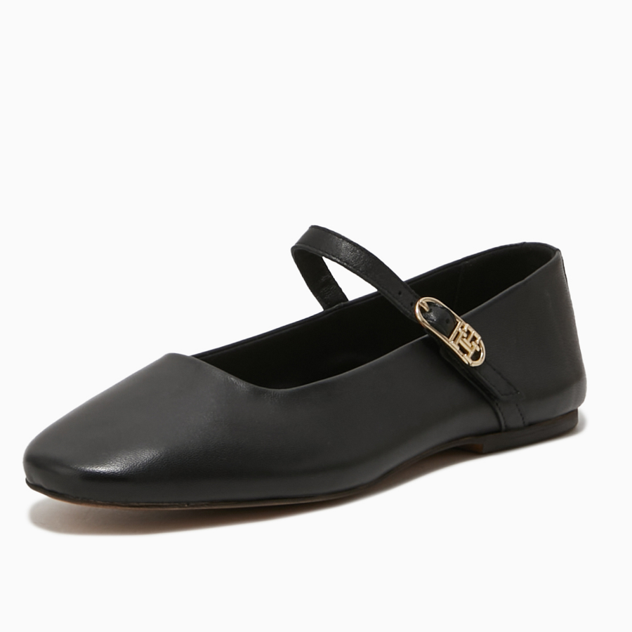 TOMMY HILFIGER Mary Jane Leather Ballerina