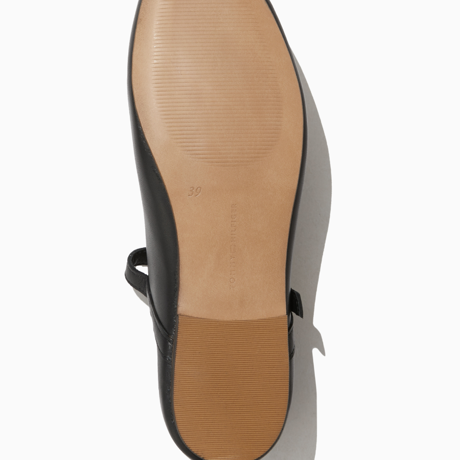 TOMMY HILFIGER Mary Jane Leather Ballerina