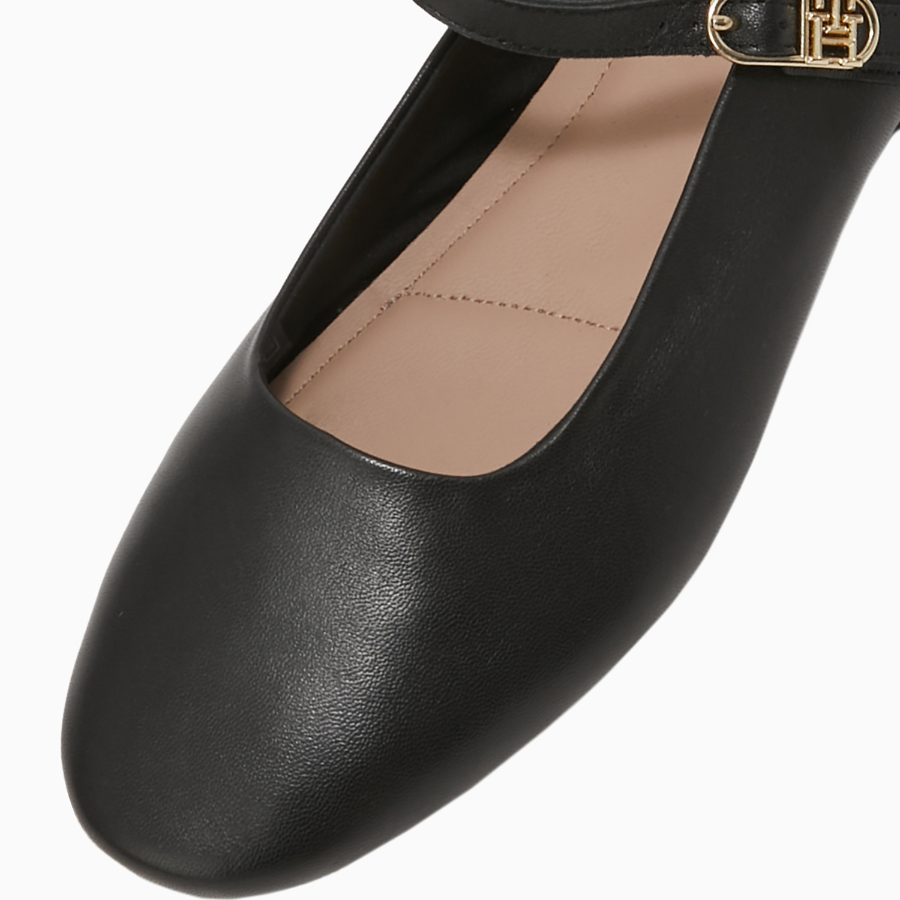 TOMMY HILFIGER Mary Jane Leather Ballerina