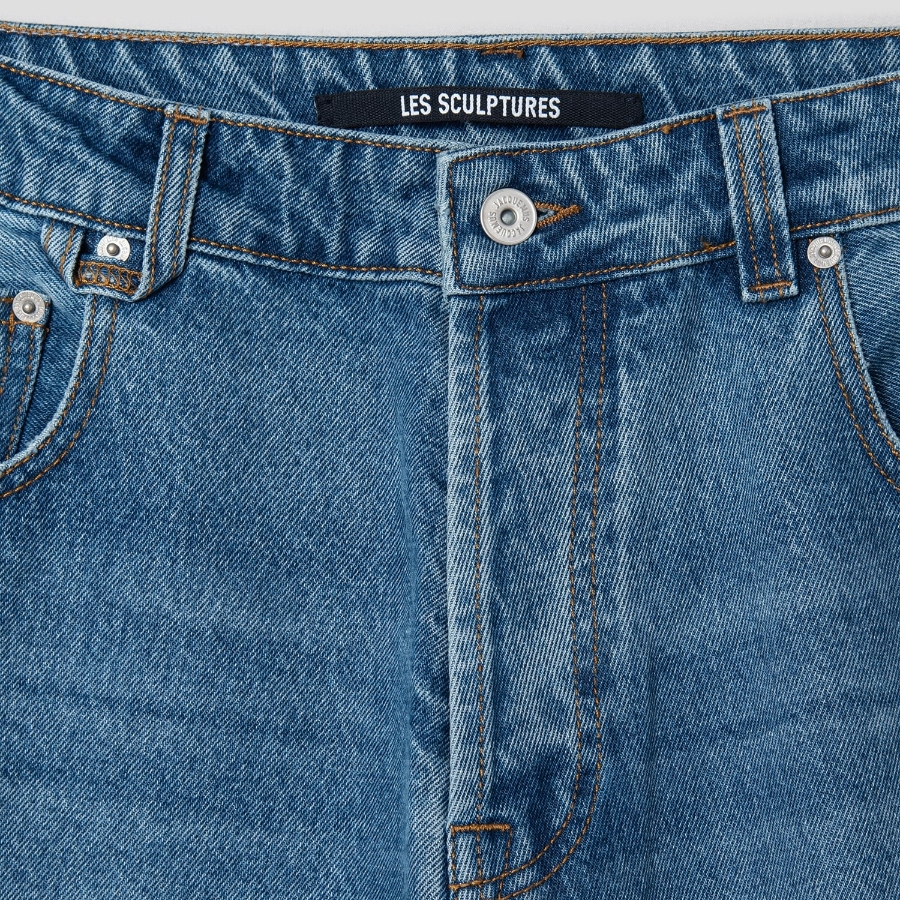 JACQUEMUS (Men) Le De Nîmes Large - Blue/Tabac 2