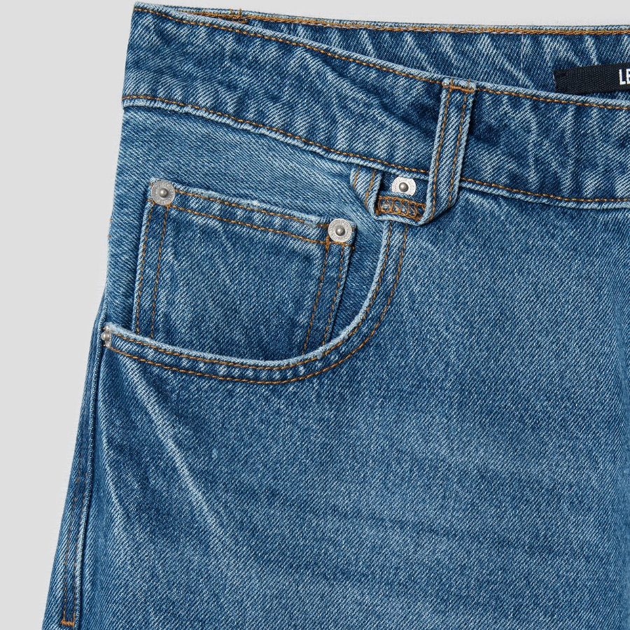 JACQUEMUS (Men) Le De Nîmes Large - Blue/Tabac 2