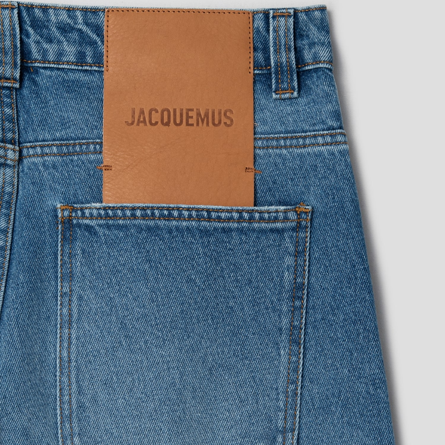 JACQUEMUS (Men) Le De Nîmes Large - Blue/Tabac 2
