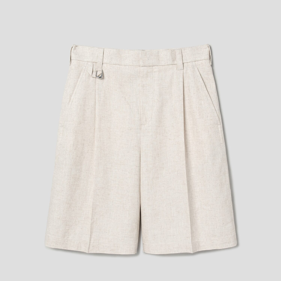 JACQUEMUS (Men) Le Short Melo - Light Beige