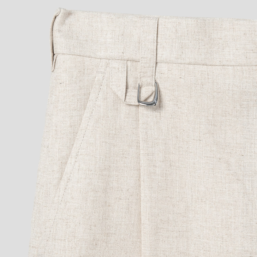 JACQUEMUS (Men) Le Short Melo - Light Beige