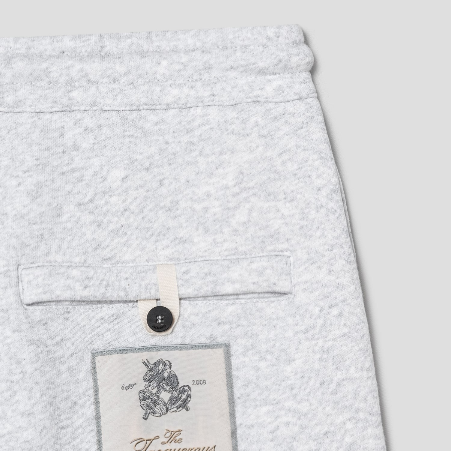 JACQUEMUS (Men) Le Short Torneo - Athletic Club Grey