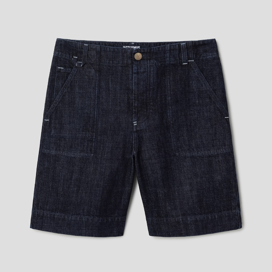 JACQUEMUS (Men) Le Short De-Nîmes - Dark Navy