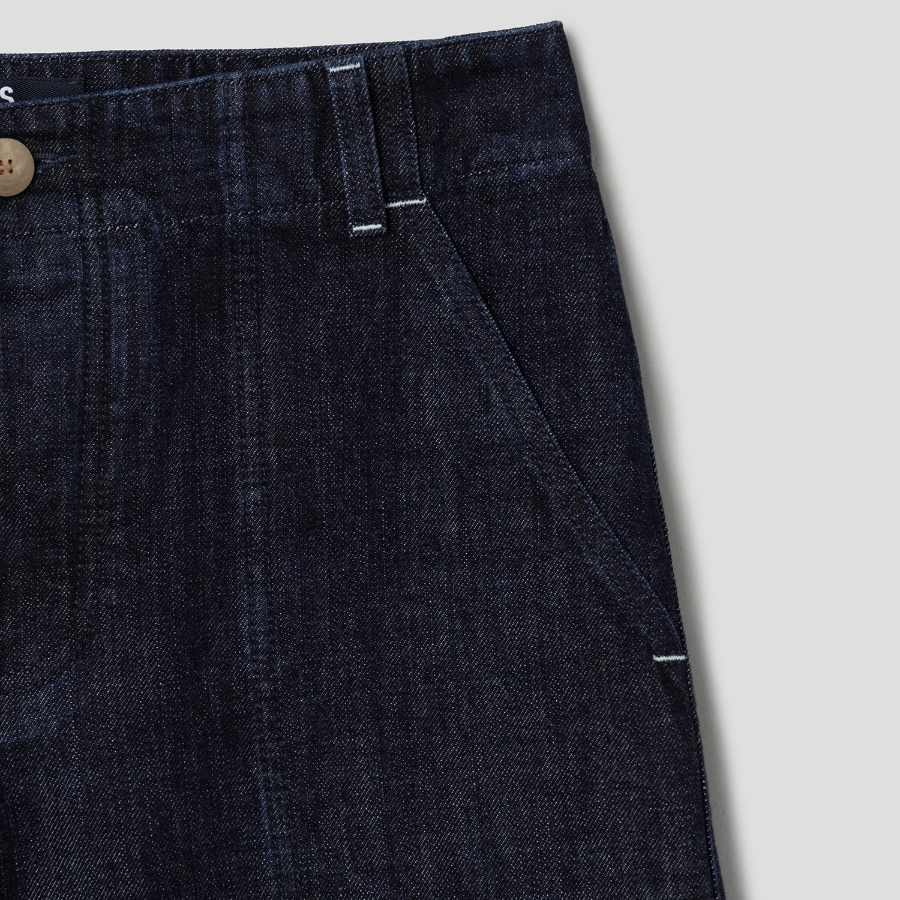 JACQUEMUS (Men) Le Short De-Nîmes - Dark Navy