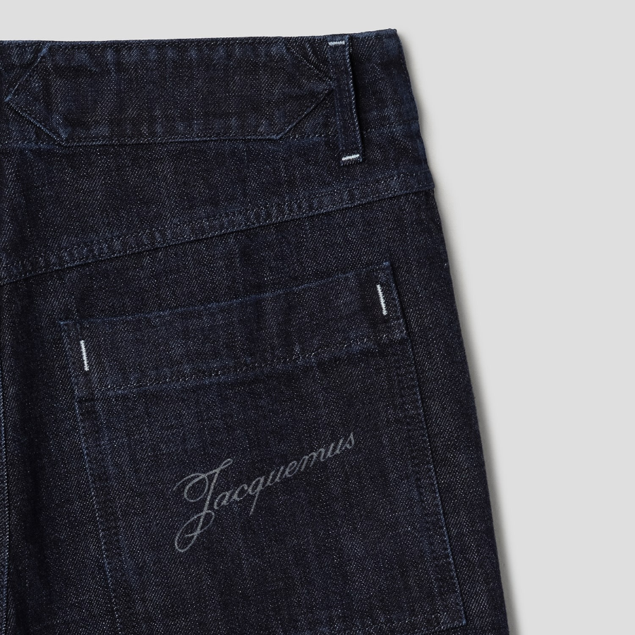 JACQUEMUS (Men) Le Short De-Nîmes - Dark Navy
