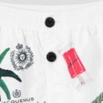 JACQUEMUS (Men) Le Maillot Puntini - Off-White & Printed Patch