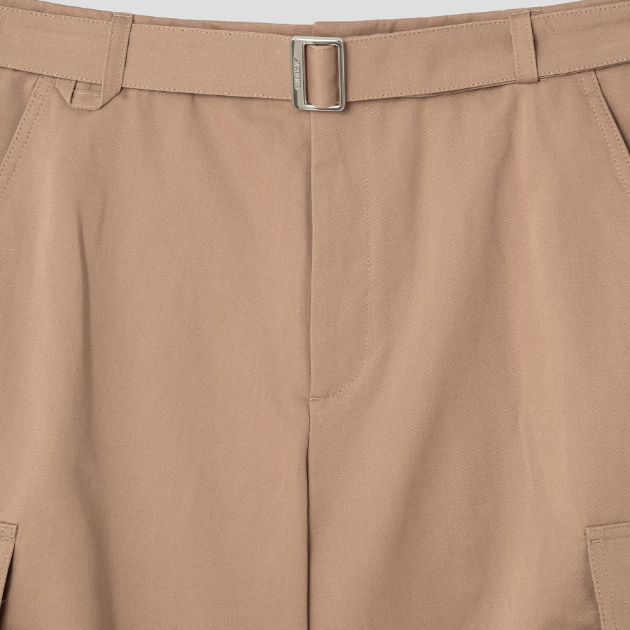 JACQUEMUS (Men) Le Cargo Bermuda - Beige