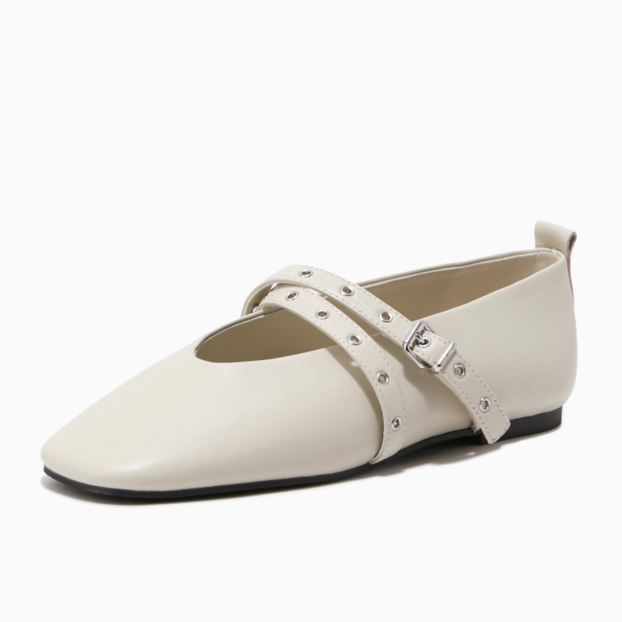 TOMMY HILFIGER Bailey Leather Mary Jane Ballerina