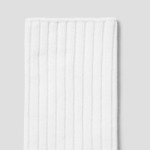 8 seconds Wide Ribbed Socks — White