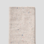 8 seconds Textured Ribbed Socks — Beige