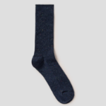 8 seconds Textured Ribbed Socks — Navy