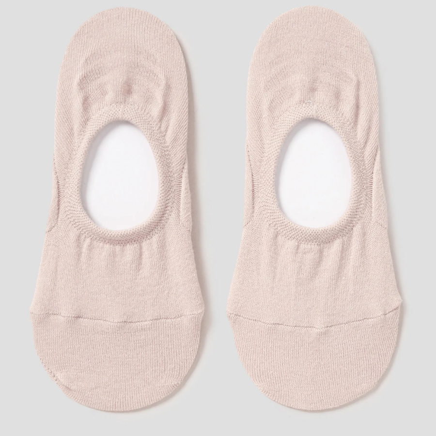 8 seconds TokTok Solid No-Show Socks — Light Pink
