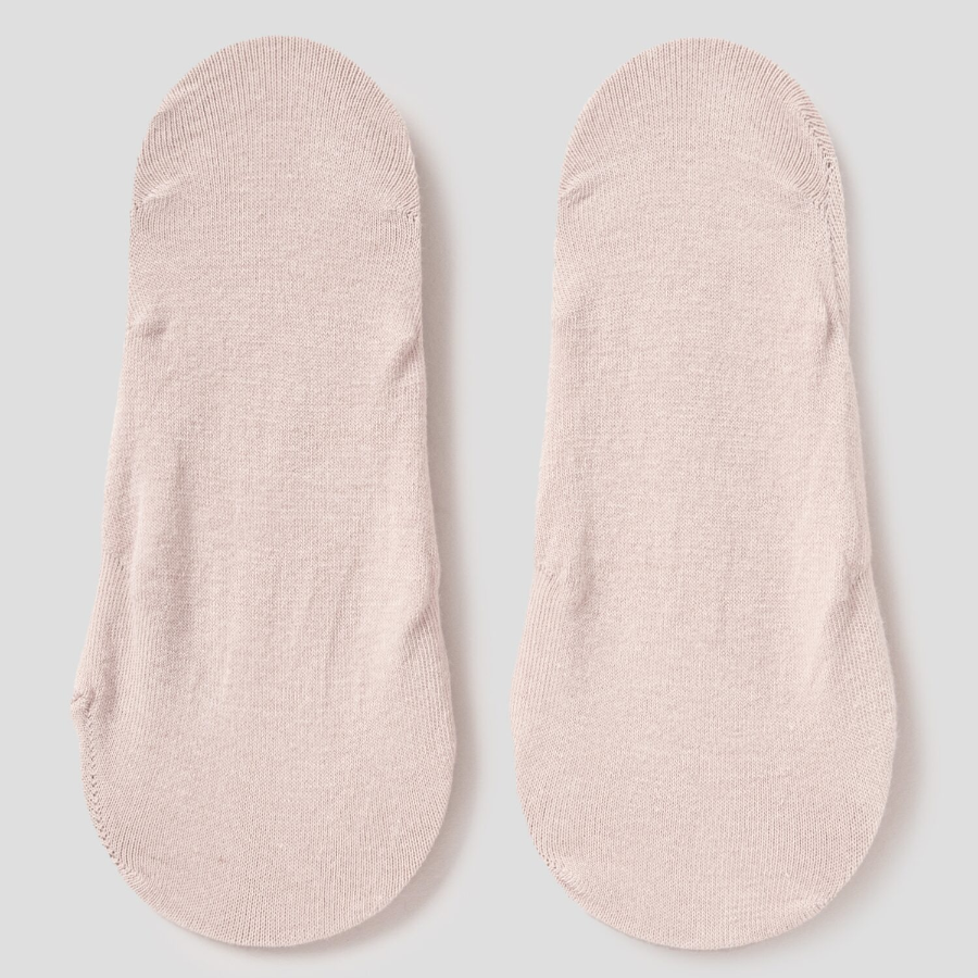 8 seconds TokTok Solid No-Show Socks — Light Pink