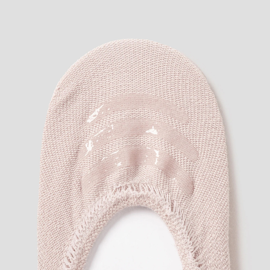 8 seconds TokTok Solid No-Show Socks — Light Pink