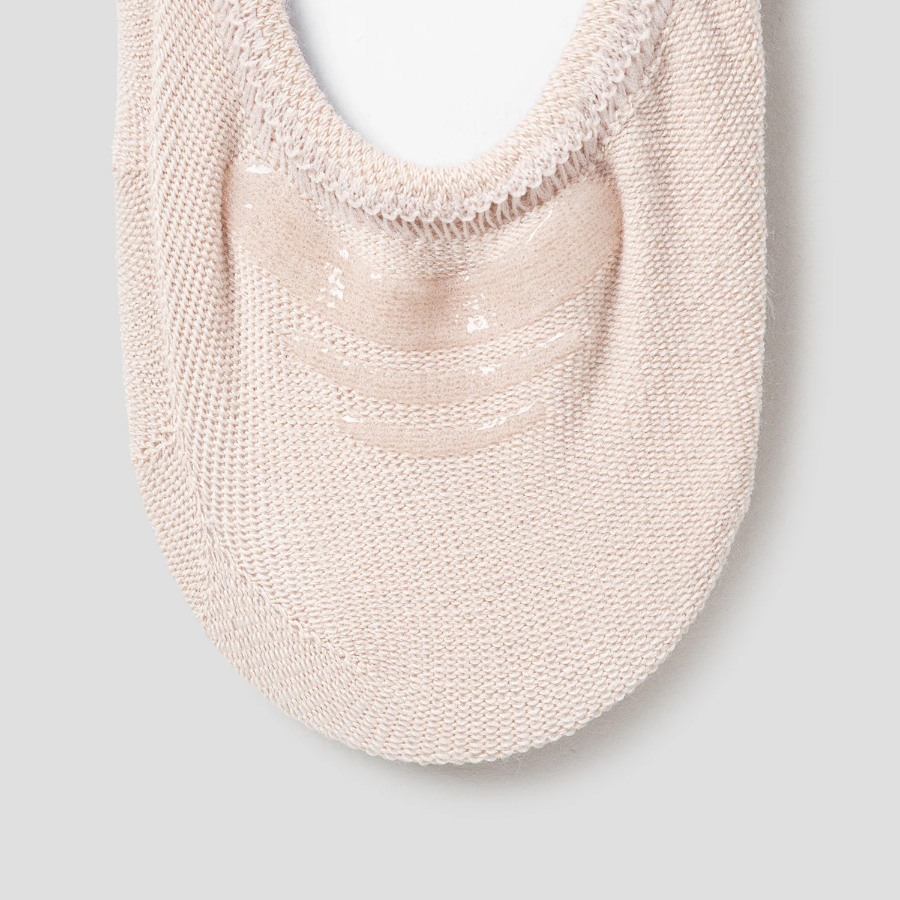 8 seconds TokTok Solid No-Show Socks — Beige