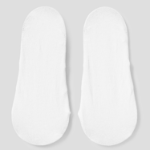 8 seconds TokTok Solid No-Show Socks — White