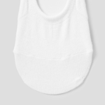 8 seconds TokTok Solid No-Show Socks — White