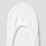 8 seconds TokTok Solid No-Show Socks — White