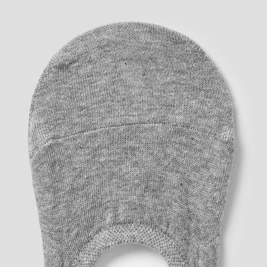 8 seconds TokTok Solid No-Show Socks — Grey