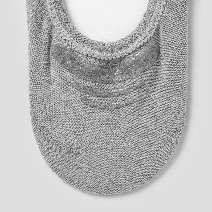 8 seconds TokTok Solid No-Show Socks — Grey