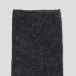 8 seconds Melange Ribbed Socks — Ash