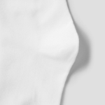 8 seconds Solid Mid-Crew Socks — White