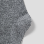 8 seconds Basic Solid Mid-Crew Socks — Grey