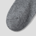 8 seconds Basic Solid Mid-Crew Socks — Grey