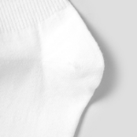 8 seconds Bear Embroidery Point Socks — White