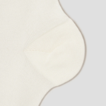 8 seconds Sheer Basic Socks — Ivory