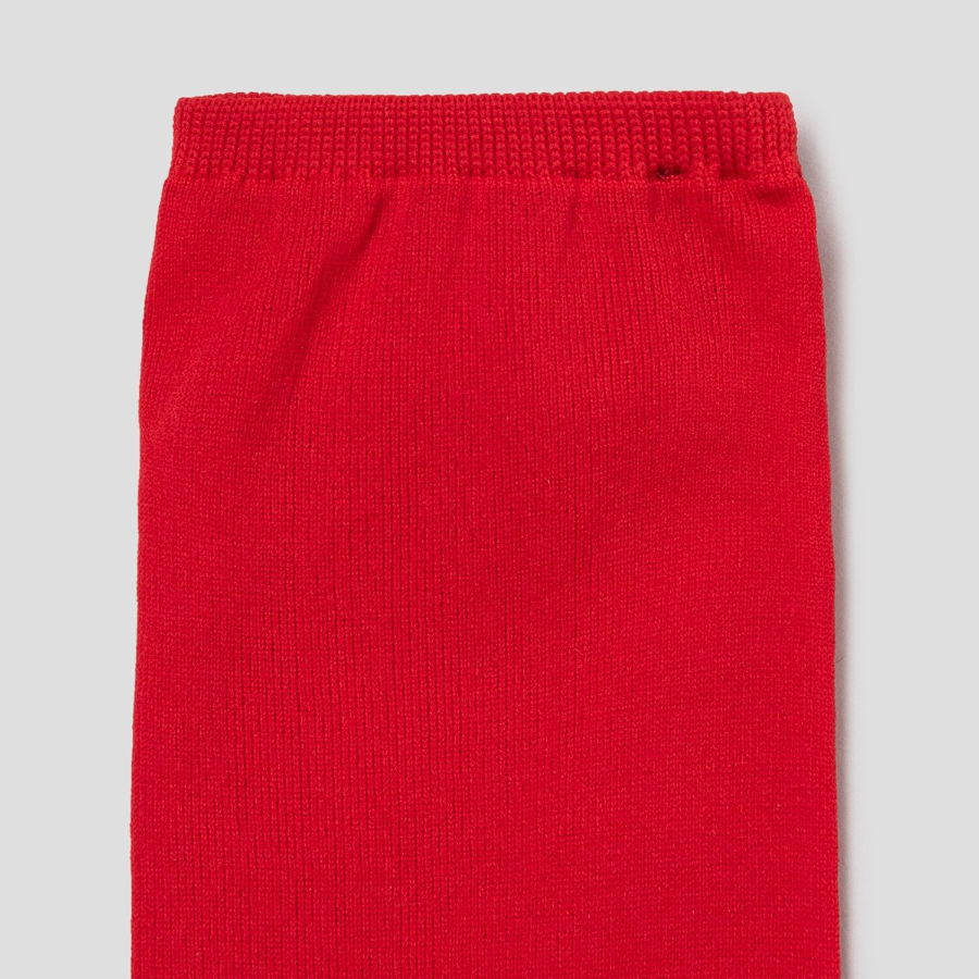 8 seconds Sheer Basic Socks — Red