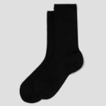 8 seconds Sheer Basic Socks — Black