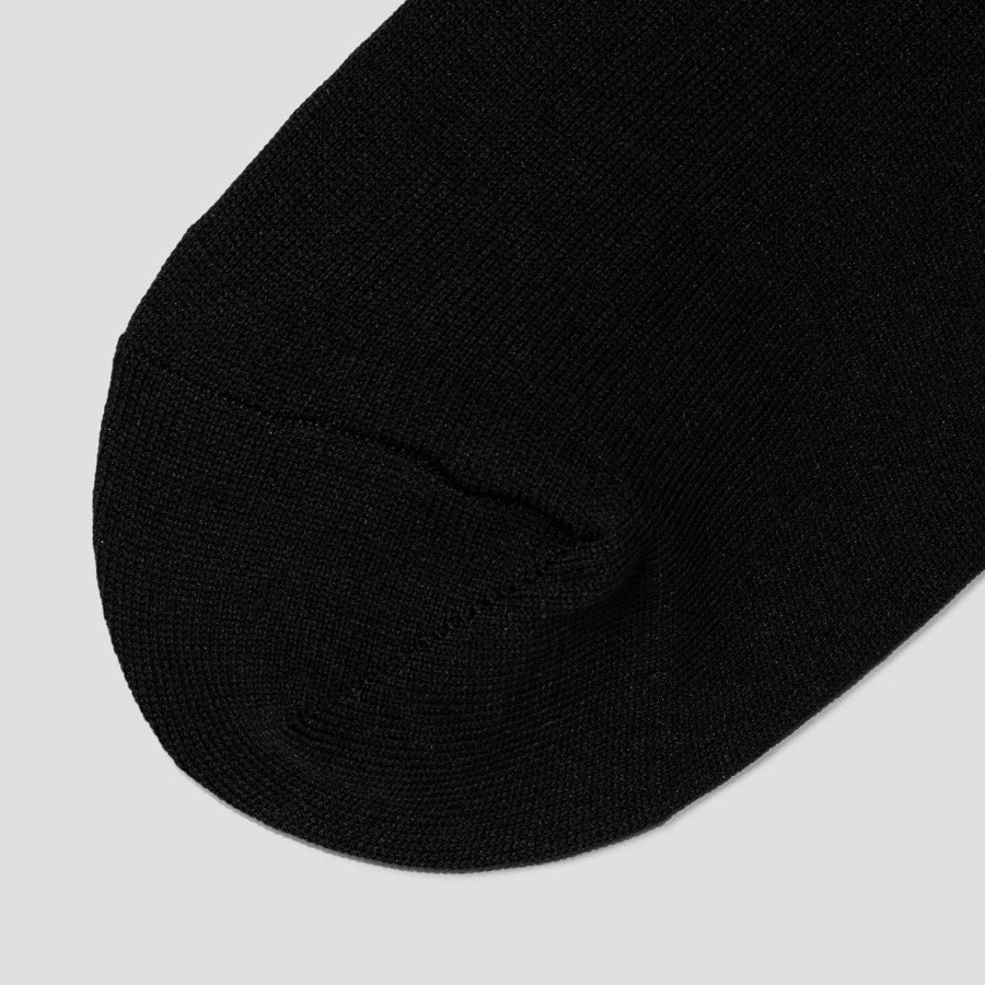 8 seconds Sheer Basic Socks — Black