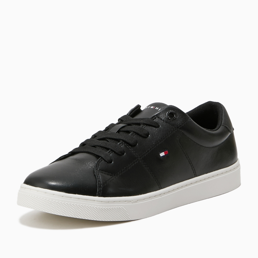 TOMMY HILFIGER Hana Leather Cupsole Sneakers