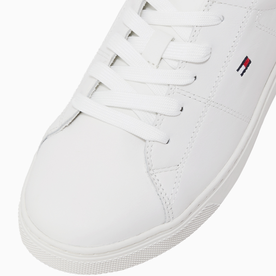 TOMMY HILFIGER Hana Leather Cupsole Sneakers
