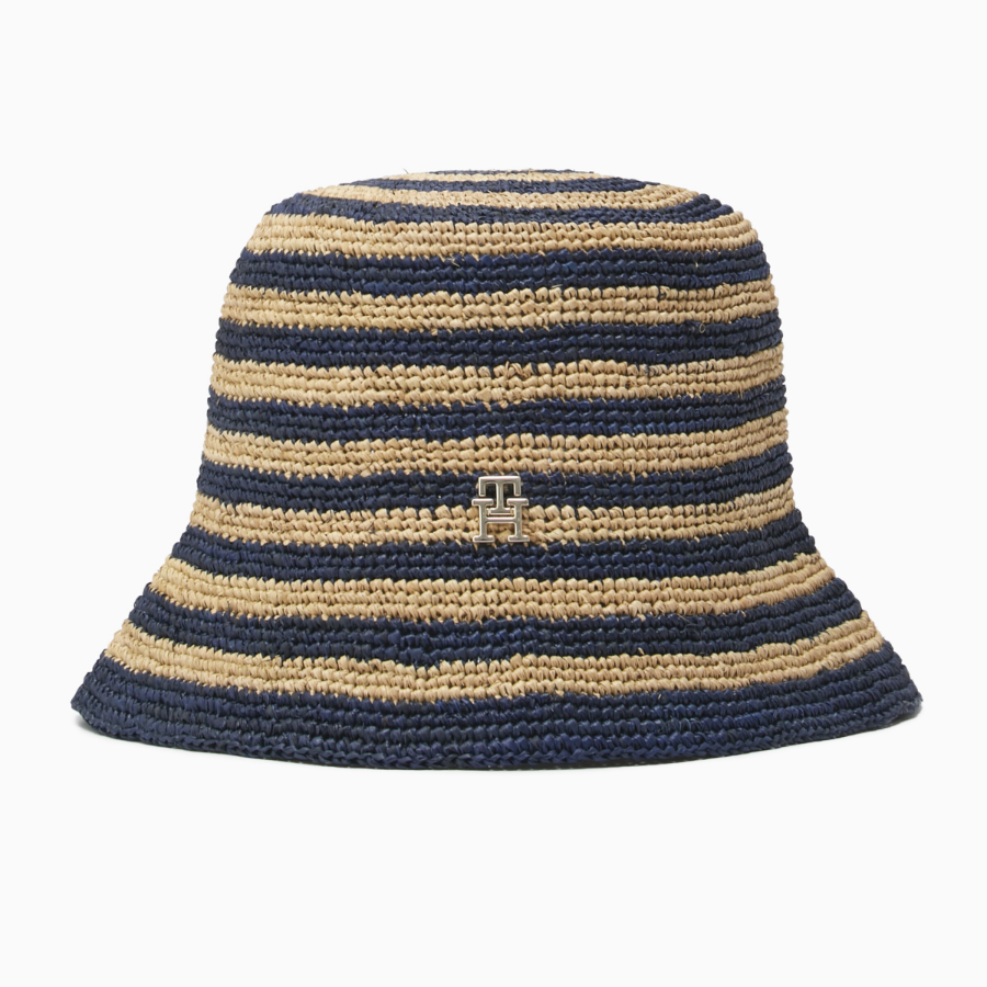 TOMMY HILFIGER Summer Crochet Bucket Hat