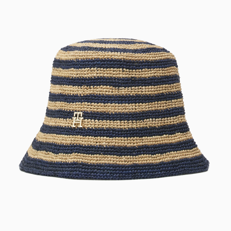 TOMMY HILFIGER Summer Crochet Bucket Hat
